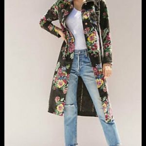NEW Anthropologie ett:twa Gardenia Longline Jacket